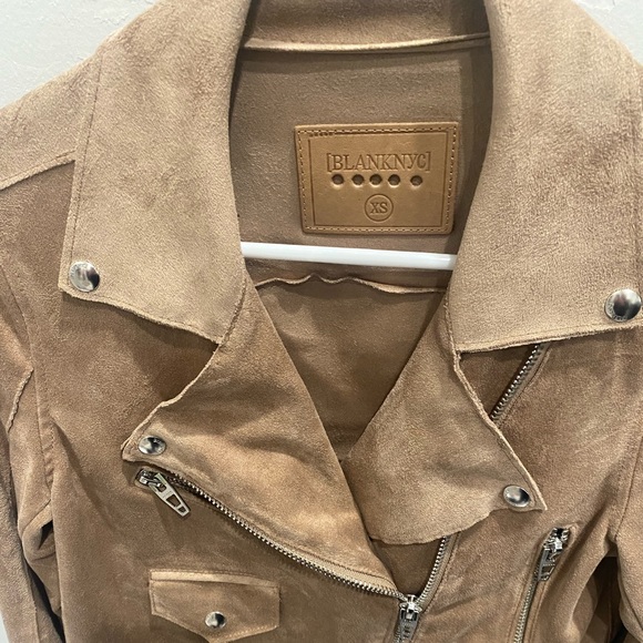 Anthropologie BlankNYC suede Moto jacket - Picture 9 of 13